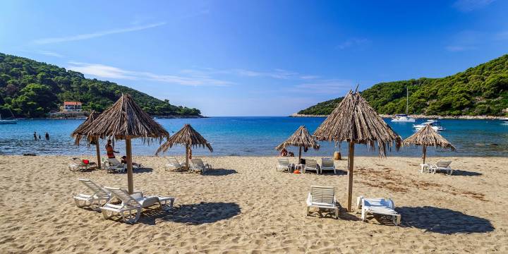 Saplunara bay, Mljet