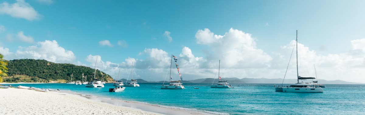 Beach in the British Virgin Islands