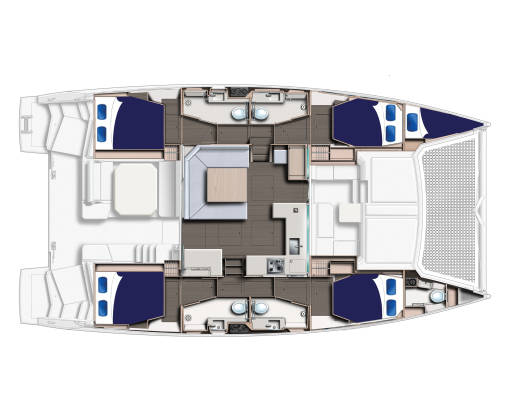 Moorings 4500L – 4 Cabin Catamaran