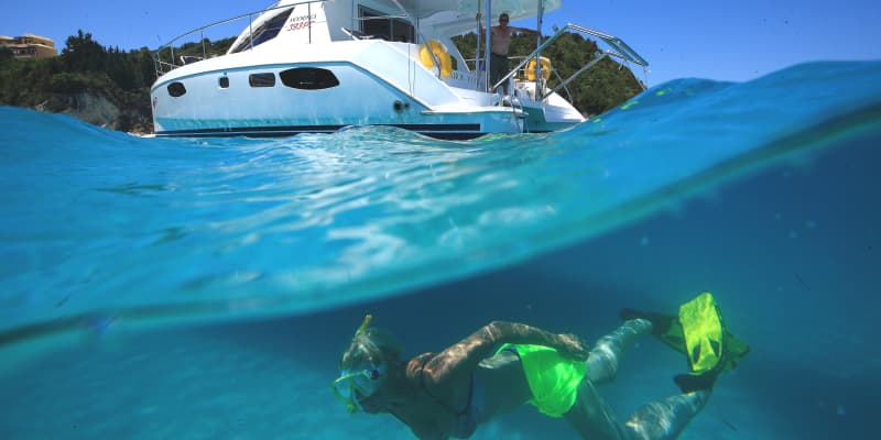 Scuba diving in Corfu