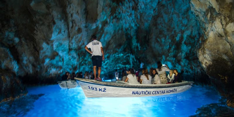 Blue Cave in Hvar