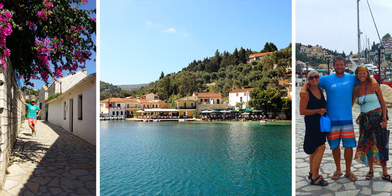 Greece adventure collage