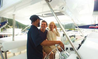 Learning to sail in the British Virgin Islands