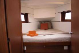 Moorings single cabin interior