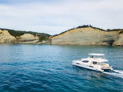 Moorings 514 Power Catamaran in Corfu, Greece