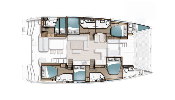 Moorings 5200 – 6 Cabin Catamaran