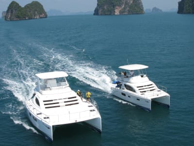 Moorings yacht sailing in Thailand