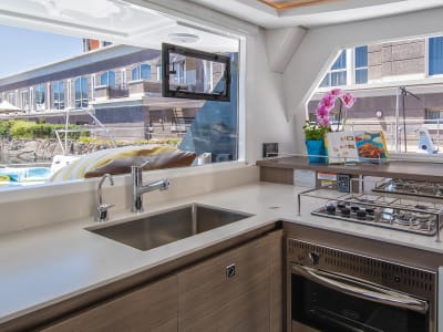 Unbegrenztes Trinkwasser auf unseren Katamaranen!