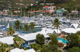 Marina en las Islas Vírgenes